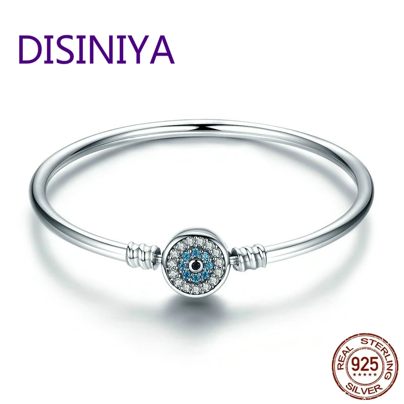 DISINIYA High Quality Genuine Sterling Silver Blue Eyes CLEAR CZ Snake Chain Bracelet Heart Bracelet Jewelry and Luxury Scb012
DISINIYA High Quality Genuine Sterling Silver Blue Eyes CLEAR CZ Snake Chain Bracelet Heart Bracelet Jewelry and Luxury Scb012