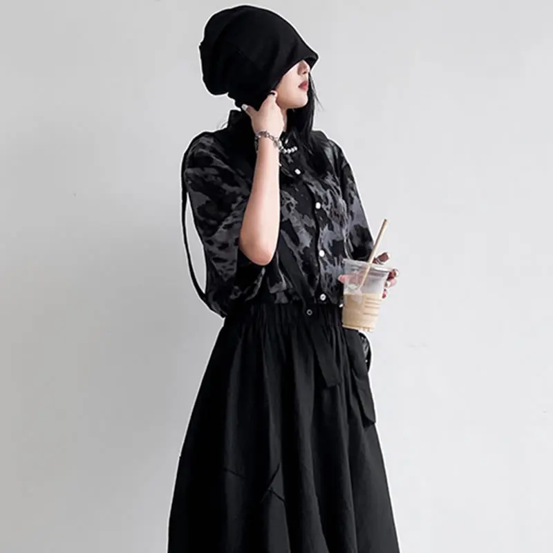 XITAO Obscure Tie Dye Blouse Fashion New Women Single Breast Goddess Fan Casual Style Loose 2021 Summer Minority Shirt WMD0266
XITAO Obscure Tie Dye Blouse Fashion New Women Single Breast Goddess Fan Casual Style Loose 2021 Summer Minority Shirt WMD0266