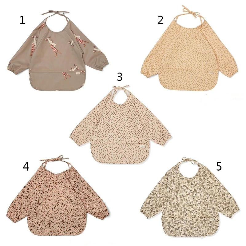 Baby Long Sleeve Bib Toddler PU Waterproof Smock with Pocket Infant Feeding Apron Burp Cloth
Baby Long Sleeve Bib Toddler PU Waterproof Smock with Pocket Infant Feeding Apron Burp Cloth