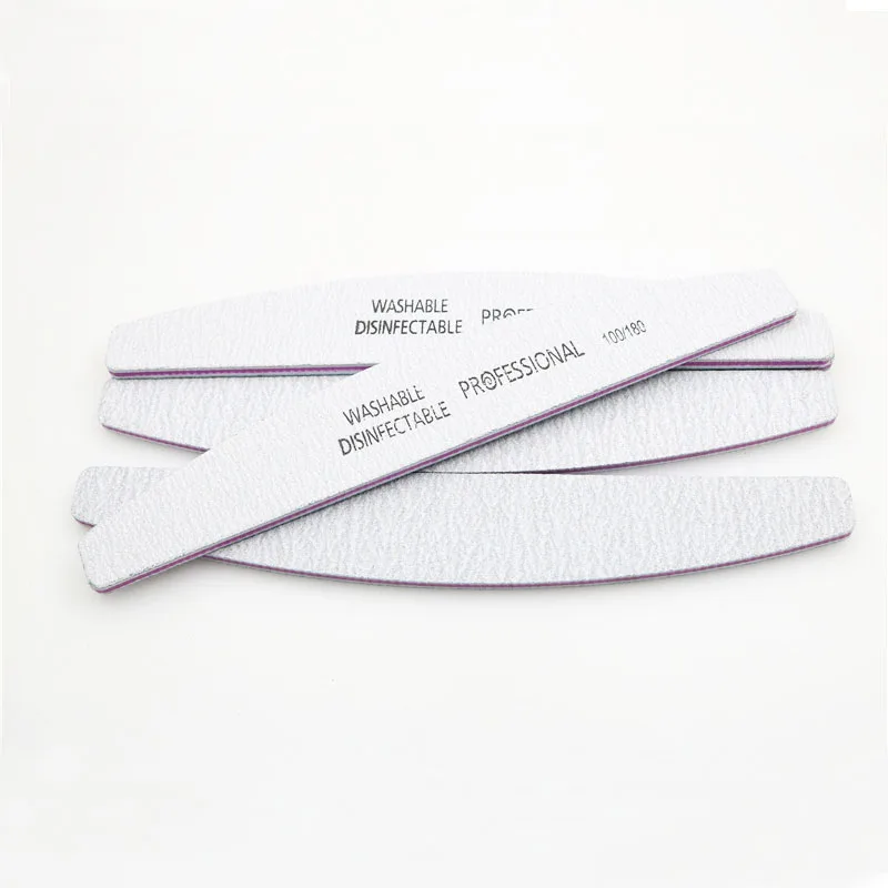 Nail Files Half Moon 100/180 Manicure Tools Plastic Sandpaper File Double-Sided Sanding Nail Files and Buffers Set Polishing
Nail Files Half Moon 100/180 Manicure Tools Plastic Sandpaper File Double-Sided Sanding Nail Files and Buffers Set Polishing