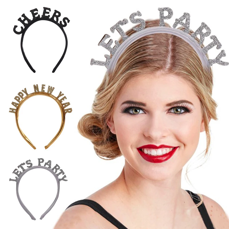 1PCS Headband Glitter Letters Happy New Year Headband Plastic Cheers For Adult And Children Hair Hoop Headband Glitter Letters
1PCS Headband Glitter Letters Happy New Year Headband Plastic Cheers For Adult And Children Hair Hoop Headband Glitter Letters