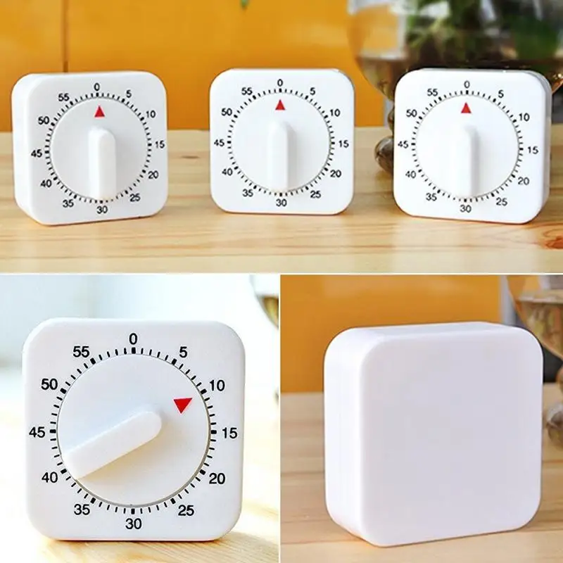 White 60 Minutes Kitchen Mechanical Timer Digital Count Down Alarm Reminder Tool Gadgets Food Temporizador Kitchen Cooking Tools
White 60 Minutes Kitchen Mechanical Timer Digital Count Down Alarm Reminder Tool Gadgets Food Temporizador Kitchen Cooking Tools