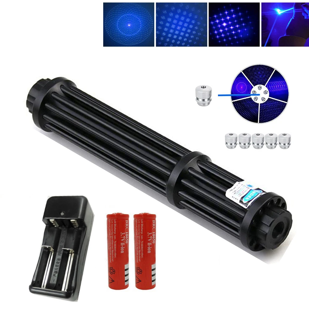 Powerful Blue Laser Sight 5MW 532nm Focusable Blue Laser Flashlight Equipment 10000m Ultra-Long Radiation Distance Laser Pointer 
Powerful Blue Laser Sight 5MW 532nm Focusable Blue Laser Flashlight Equipment 10000m Ultra-Long Radiation Distance Laser Pointer
