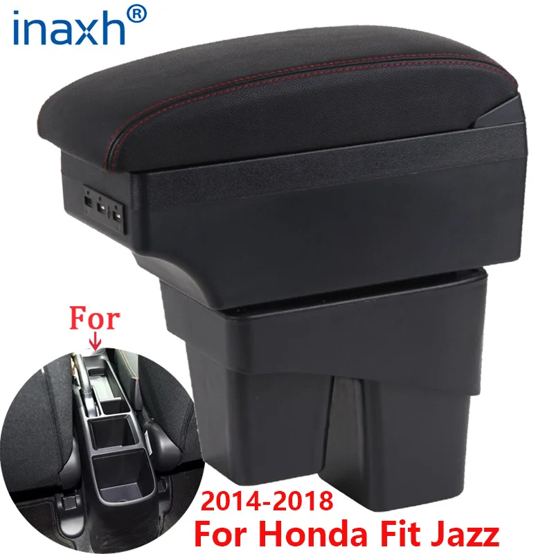 For Honda Jazz Armrest box For Honda Fit Jazz 3 Car Armrest 2014-2020 2015 2016 2017 2018 2019 Arm Storage box car accessories
For Honda Jazz Armrest box For Honda Fit Jazz 3 Car Armrest 2014-2020 2015 2016 2017 2018 2019 Arm Storage box car accessories