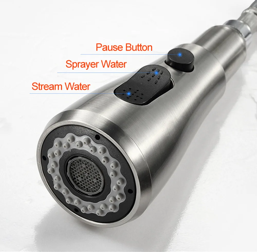 304 Stainless Steel Touch Control Kitchen Faucets Smart Touch Sensor Kitchen Mixer Faucet for Kitchen Pull Out Sink Taps Crane
304 Stainless Steel Touch Control Kitchen Faucets Smart Touch Sensor Kitchen Mixer Faucet for Kitchen Pull Out Sink Taps Crane