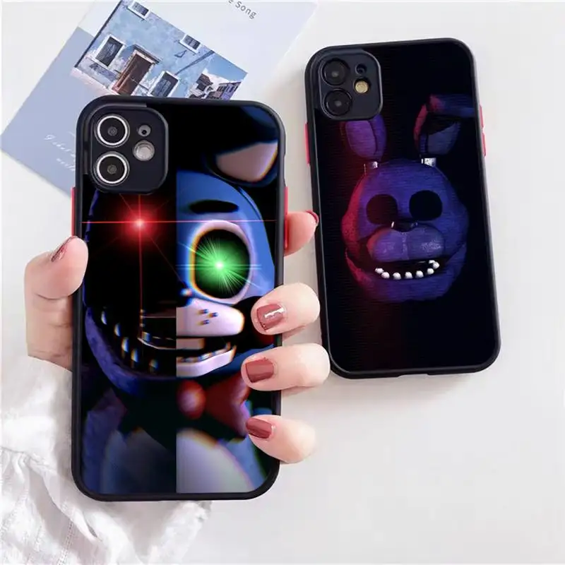 TOPLBPCS Fnaf Animatronics Phone Case For iphone 13 12 11 xr xs x 7 8 pro max Light black Soft TPU Silicone Clear Case Cover
TOPLBPCS Fnaf Animatronics Phone Case For iphone 13 12 11 xr xs x 7 8 pro max Light black Soft TPU Silicone Clear Case Cover