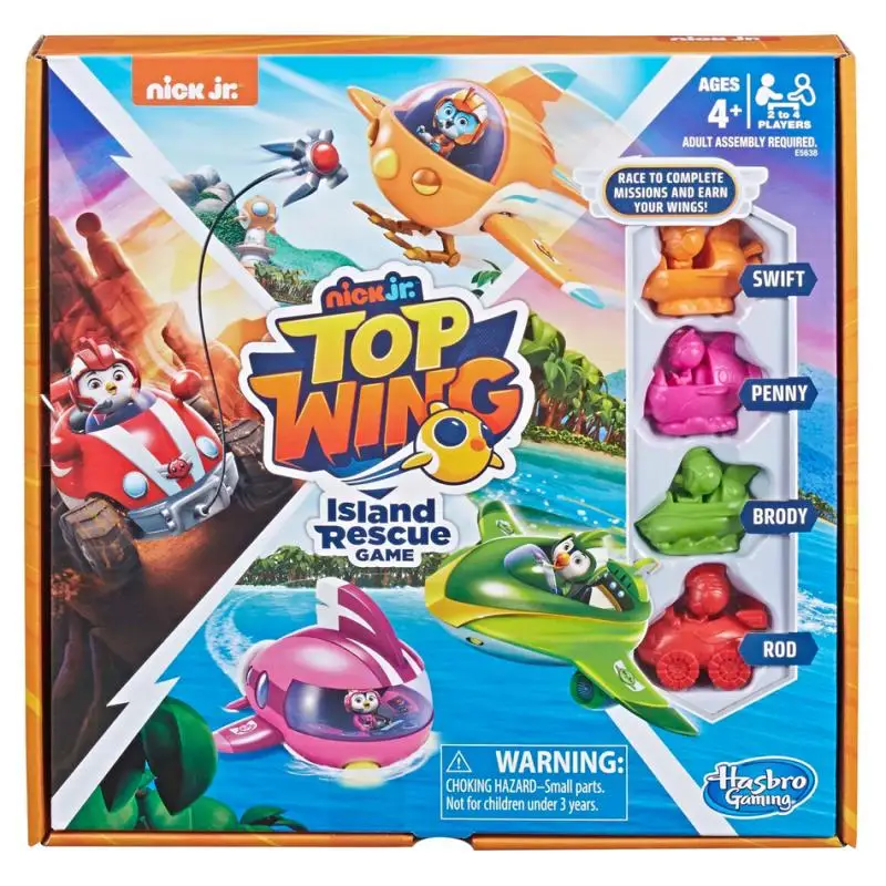 Orignal Hasbro Gaming Nick Jr Nickelodeon Top Wing Island Rescue Family Friend Party Funny Board Card Chess Game Adult Kids Toys
Orignal Hasbro Gaming Nick Jr Nickelodeon Top Wing Island Rescue Family Friend Party Funny Board Card Chess Game Adult Kids Toys