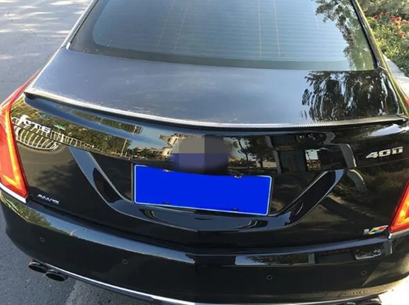Универсальный автомобильный спойлер 5D из углеродного волокна запасной для Audi A1 A2