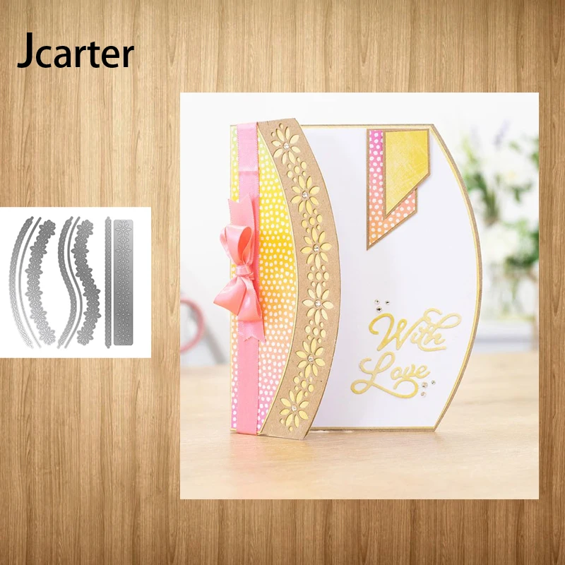 Flowers Strip Lace New Design Metal Cutting Dies Craft Stencil Diy Scrapbooking Handmade Card Make Shape Album Decoration Model
Flowers Strip Lace New Design Metal Cutting Dies Craft Stencil Diy Scrapbooking Handmade Card Make Shape Album Decoration Model
