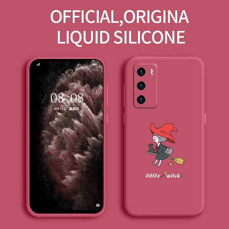 Thin Cute Witch Pattern Phone Case For Huawei P40 P40lite P40pro P30 P20 Mate 40 40Pro 40ProPlus 30 20 20Pro 20X Silicone Cover 
Thin Cute Witch Pattern Phone Case For Huawei P40 P40lite P40pro P30 P20 Mate 40 40Pro 40ProPlus 30 20 20Pro 20X Silicone Cover
