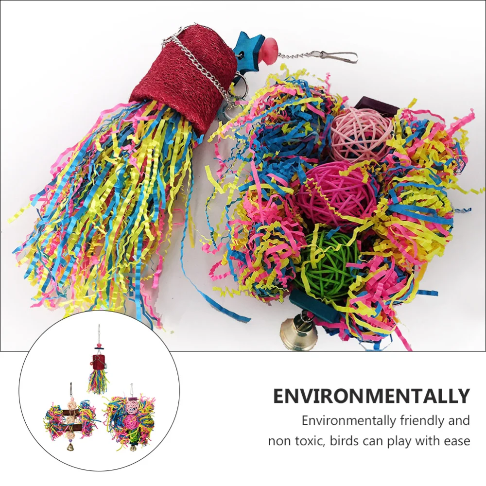 1 Set/3pcs Parrot Bird Chewing Wire Drawing Pendant Chicken Soothing
1 Set/3pcs Parrot Bird Chewing Wire Drawing Pendant Chicken Soothing