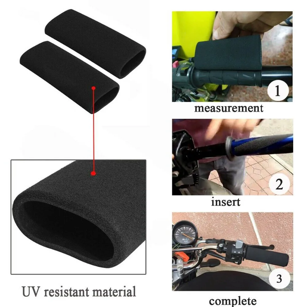 Handle Covers Motorbike Motorcycle Grip UV Resistant 2pcs Set Anti Vibration Bar Comfortable
Handle Covers Motorbike Motorcycle Grip UV Resistant 2pcs Set Anti Vibration Bar Comfortable