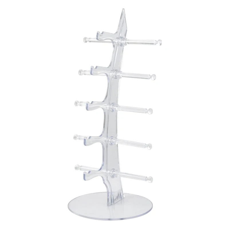5 Pair Acrylic Sunglasses Rack Eyeglass Holder Stand/Eyewear Holder Stand for Home or Glasses Shop Display
5 Pair Acrylic Sunglasses Rack Eyeglass Holder Stand/Eyewear Holder Stand for Home or Glasses Shop Display