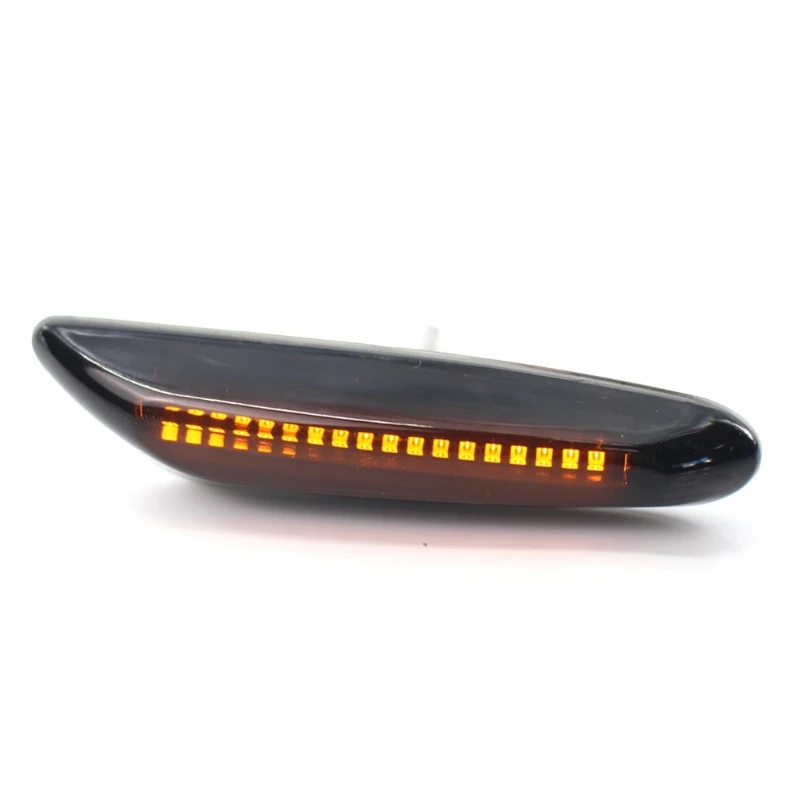 2PCS Transparent /Smoke Lens Dynamic Flowing LED Turn Signal Side Marker Light
2PCS Transparent /Smoke Lens Dynamic Flowing LED Turn Signal Side Marker Light