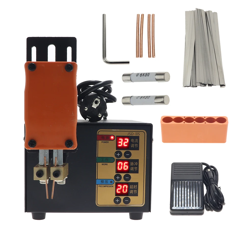 Аппарат для точечной сварки с литиевым аккумулятором 110 В/220 В 3 кВт|Аппараты