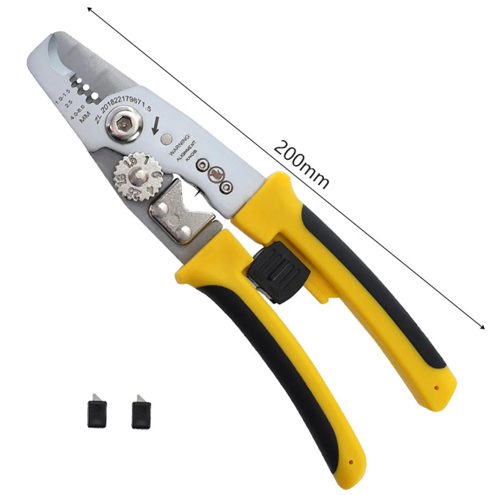 Wire Stripper Electrical Cable Stripper Cutter Multifunctional Wire Cutting Scissor Stripping Pliers For Power Line Cutting New
Wire Stripper Electrical Cable Stripper Cutter Multifunctional Wire Cutting Scissor Stripping Pliers For Power Line Cutting New