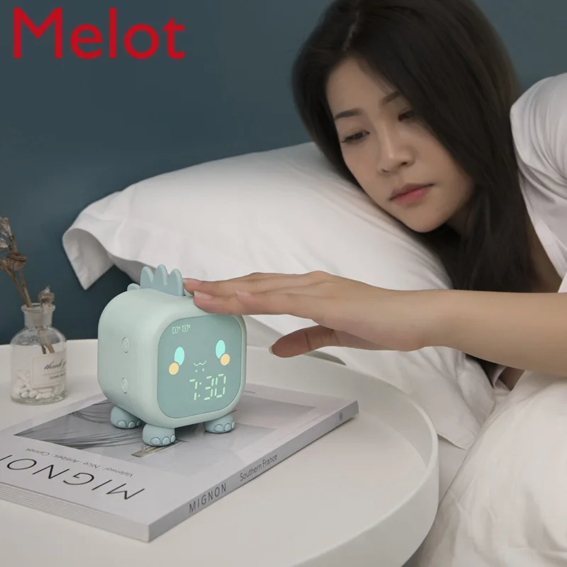 New Interesting Alarm Clock Intelligent Digital LED Bedside Clock Creative Silicone Cartoon Children's Alarm Clock Home Decore
New Interesting Alarm Clock Intelligent Digital LED Bedside Clock Creative Silicone Cartoon Children's Alarm Clock Home Decore