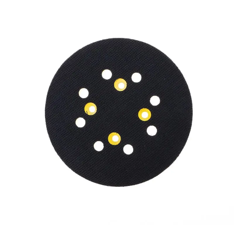 P15F 5 Inches 125 MM 8-Hole Back-up Sanding Pad 4 Nails Hook and Loop Sander Backing Pad for Electric Grinder Power Tools 
P15F 5 Inches 125 MM 8-Hole Back-up Sanding Pad 4 Nails Hook and Loop Sander Backing Pad for Electric Grinder Power Tools