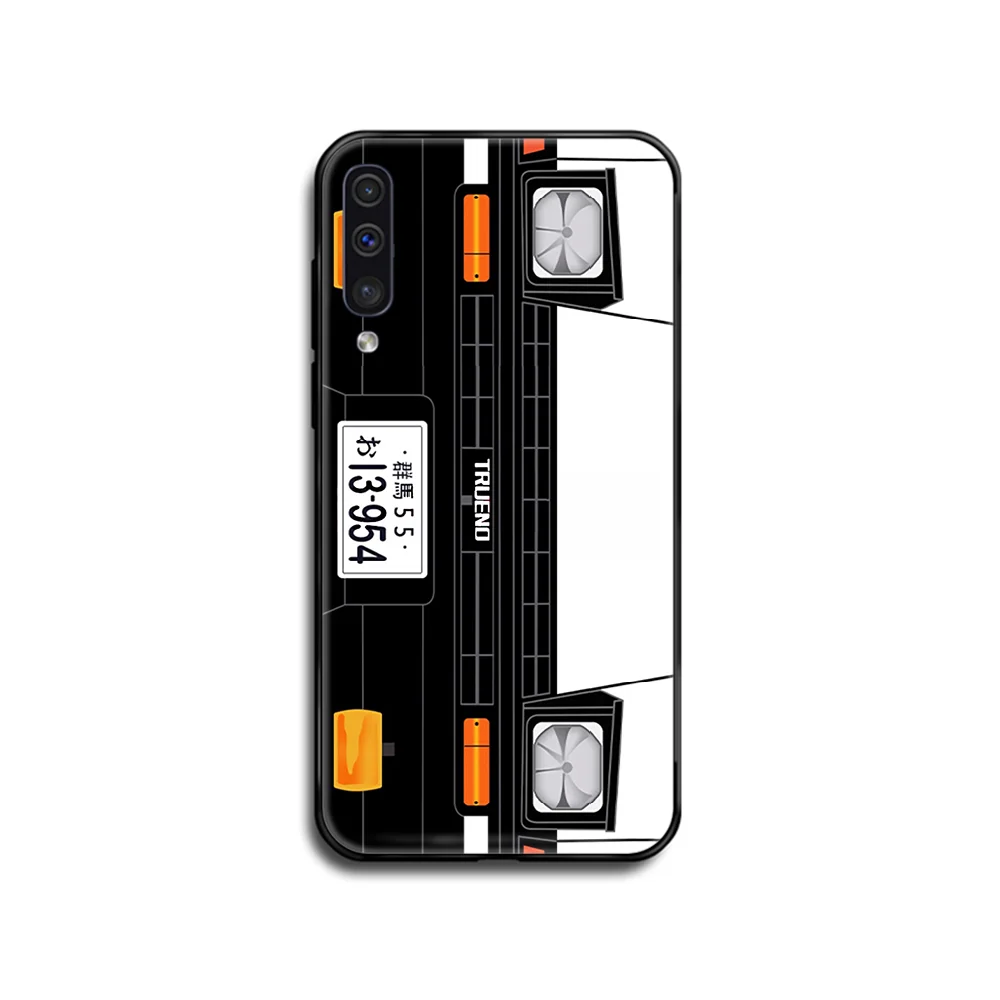 Япония начальный D AE86 автомобильный чехол для телефона Корпус Samsung Galaxy A C Note 3 4 5 6 7 8