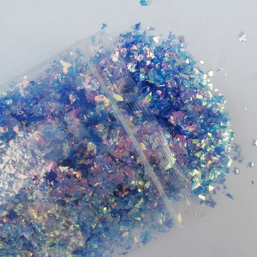100g Poly Chameleon Nail Iridescent Flakes for Nails Irregular Holografisch Confetti Glitter Flake Craft Nail Sticker
100g Poly Chameleon Nail Iridescent Flakes for Nails Irregular Holografisch Confetti Glitter Flake Craft Nail Sticker