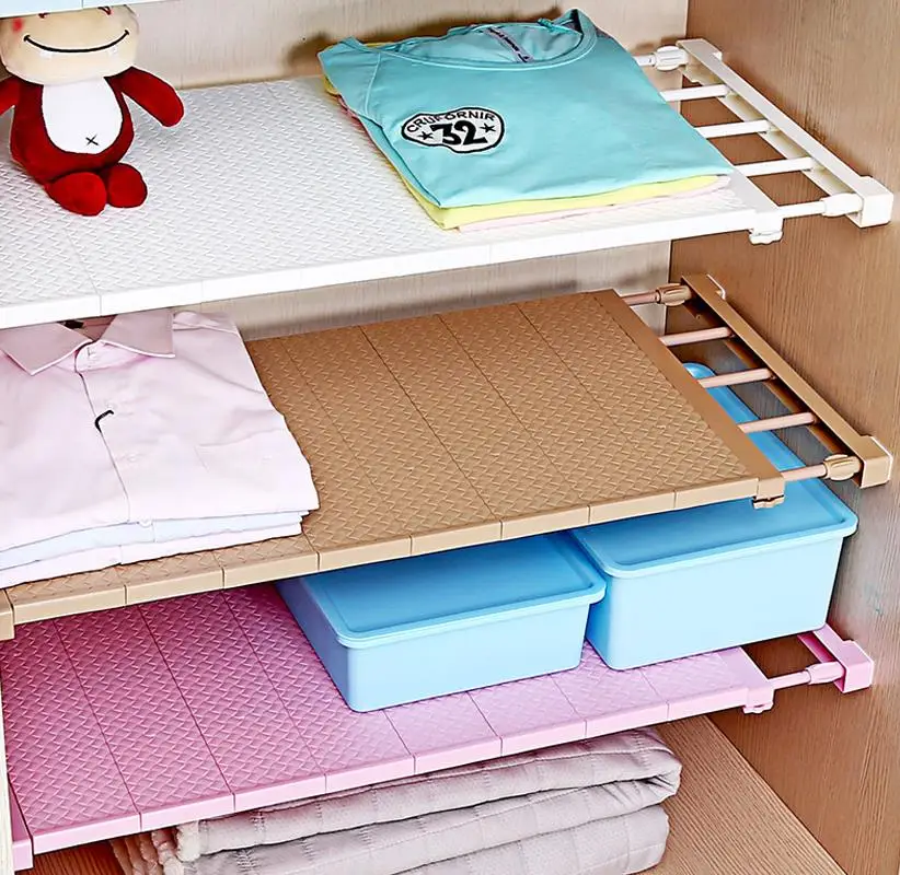 Adjustable Closet Organizer Storage Shelf Wall Mounted Kitchen Rack Space Saving Wardrobe Decorative Shelves Closet Holders
Adjustable Closet Organizer Storage Shelf Wall Mounted Kitchen Rack Space Saving Wardrobe Decorative Shelves Closet Holders