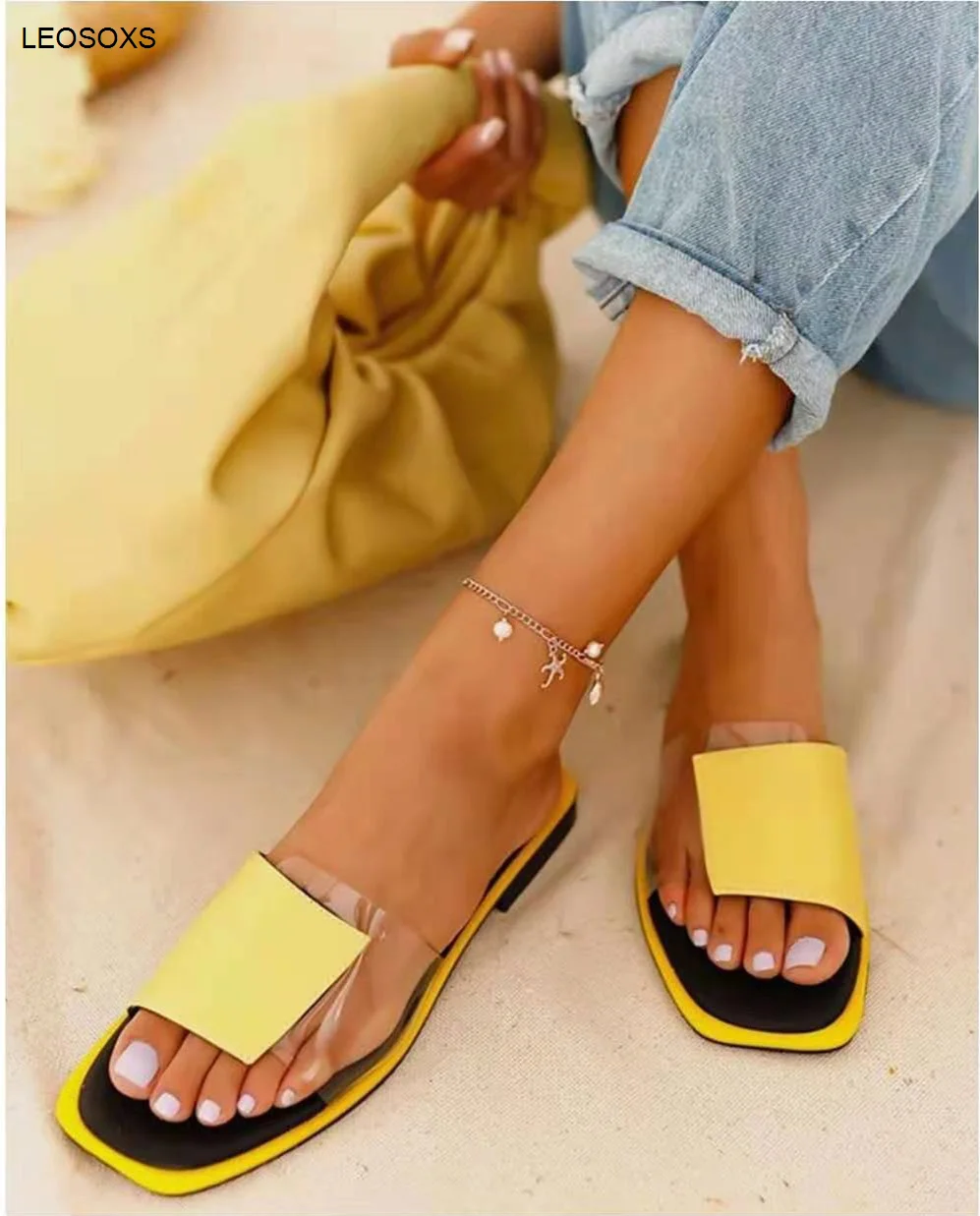 Summer Shoes For Women New Solid Color Stitching Slippers 2021 Fashion Flat Shoes Sandals Everyday Slippers
Summer Shoes For Women New Solid Color Stitching Slippers 2021 Fashion Flat Shoes Sandals Everyday Slippers