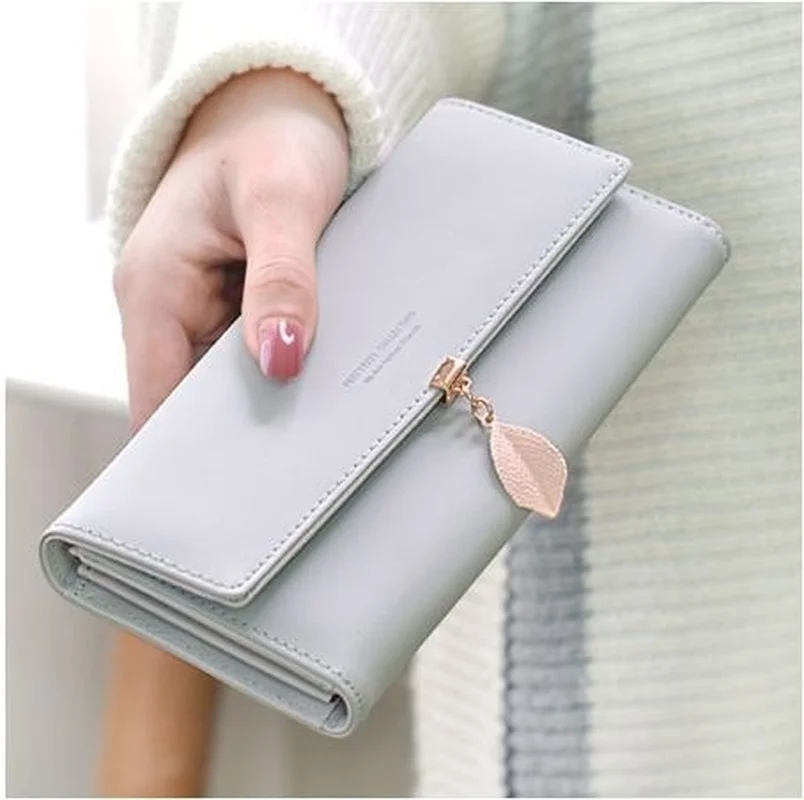 New Women Fashion Pu Leather Wallets Female Long Purses Money Bags Leaf Phone Pocket Ladies Wallet Card Holder Clutch Mujer 2021
New Women Fashion Pu Leather Wallets Female Long Purses Money Bags Leaf Phone Pocket Ladies Wallet Card Holder Clutch Mujer 2021