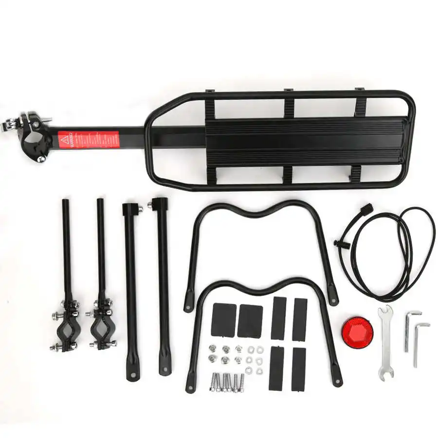 Practical Bicycle Rear Rack Shelf Luggage Carrier Bike Seatpost Bag Holder Cycling Accessories
Practical Bicycle Rear Rack Shelf Luggage Carrier Bike Seatpost Bag Holder Cycling Accessories