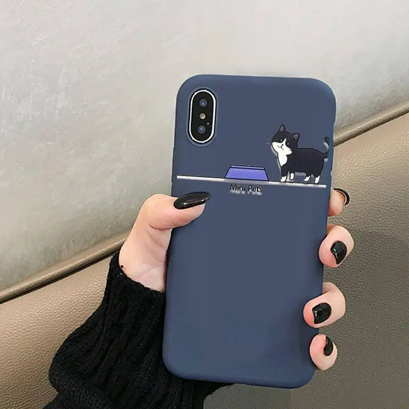 Cute Cartoon Animal Clear Phone Cases For Iphone 6 6s 7 8 Plus XR X XS XSmax 11 12 Pro Mini Max Candy Blue Silicone Cover
Cute Cartoon Animal Clear Phone Cases For Iphone 6 6s 7 8 Plus XR X XS XSmax 11 12 Pro Mini Max Candy Blue Silicone Cover