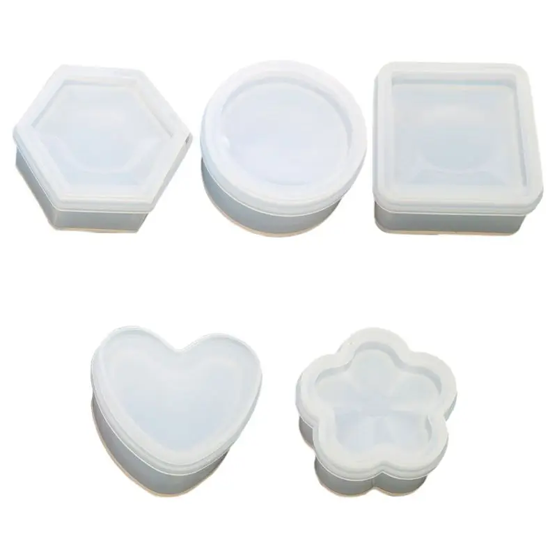 Hexagon Storage Box Epoxy Mould Crystal UV Mirror Handmade DIY Table Desktop Decoration Making Plum Square Round Silicone Mold
Hexagon Storage Box Epoxy Mould Crystal UV Mirror Handmade DIY Table Desktop Decoration Making Plum Square Round Silicone Mold