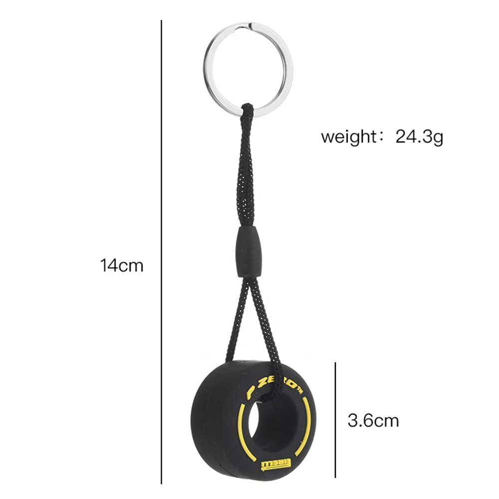 New Fashion Simulation Cartoon Small Tire Keychain Creative Unisex Car Bag Key Ring Pendant Gift For Car Lovers
New Fashion Simulation Cartoon Small Tire Keychain Creative Unisex Car Bag Key Ring Pendant Gift For Car Lovers