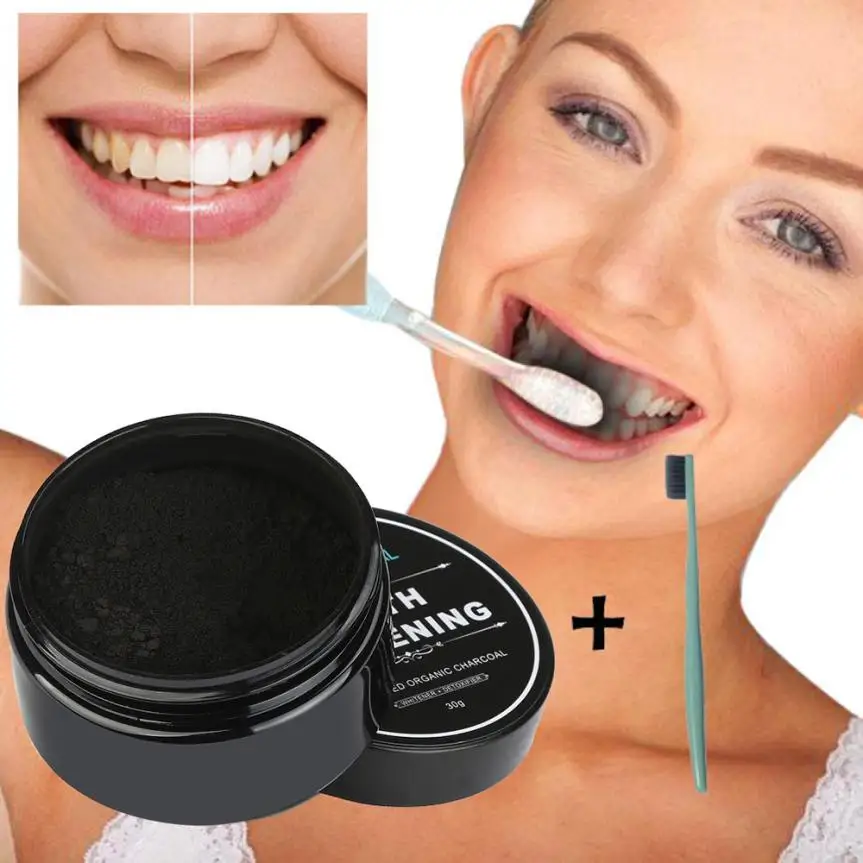 30g Teeth Whitening Powder Natural Organic Activated Charcoal Bamboo Toothpaste Teeth health Care
30g Teeth Whitening Powder Natural Organic Activated Charcoal Bamboo Toothpaste Teeth health Care