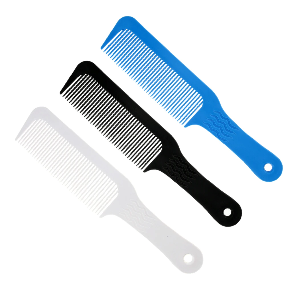 Pro 3pcs Barber Salon Flat Top Clipper Comb Hairdresser Styling Cutting Detanging Brush Tool
Pro 3pcs Barber Salon Flat Top Clipper Comb Hairdresser Styling Cutting Detanging Brush Tool