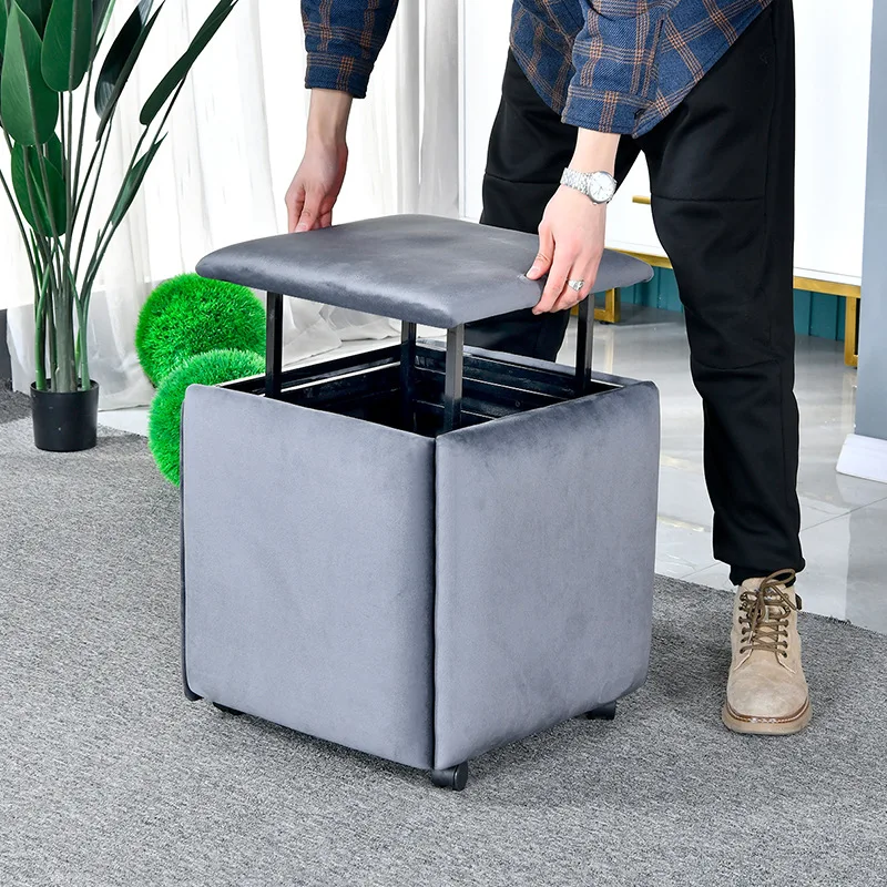 2022 Five-in-one Rubik's Cube Sofa and Stool Creative Multifunctional Living Room Sofa Stool Lazy Low Stool space saving
2022 Five-in-one Rubik's Cube Sofa and Stool Creative Multifunctional Living Room Sofa Stool Lazy Low Stool space saving