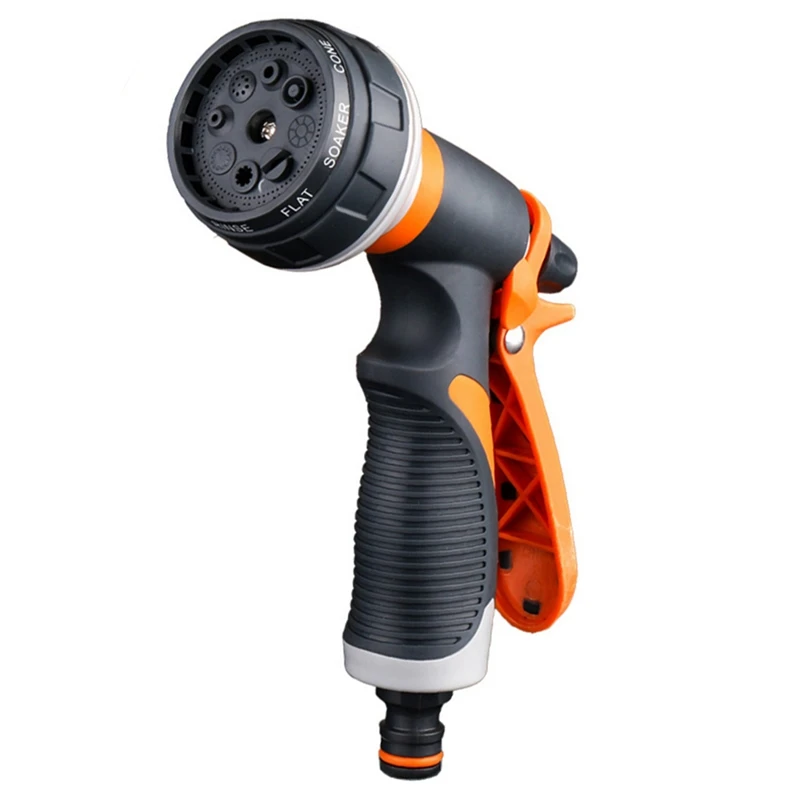 Профессиональная насадка для садового шланга, 8 регулируемых режимов полива, металлический корпус и ручка для полива газона, моющие распыли...
Профессиональная насадка для садового шланга, 8 регулируемых режимов полива, металлический корпус и ручка для полива газона, моющие распыли...