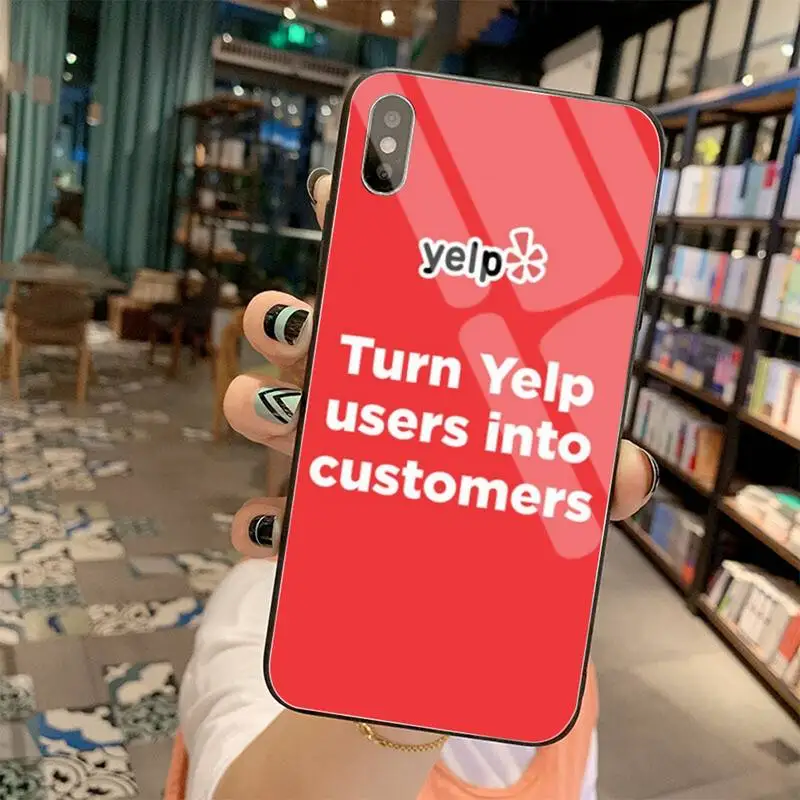 yelp Black Soft Shell Phone Case Capa Tempered Glass For iPhone 11 Pro XR XS MAX 8 X 7 6S 6 Plus SE 2020 case 
yelp Black Soft Shell Phone Case Capa Tempered Glass For iPhone 11 Pro XR XS MAX 8 X 7 6S 6 Plus SE 2020 case