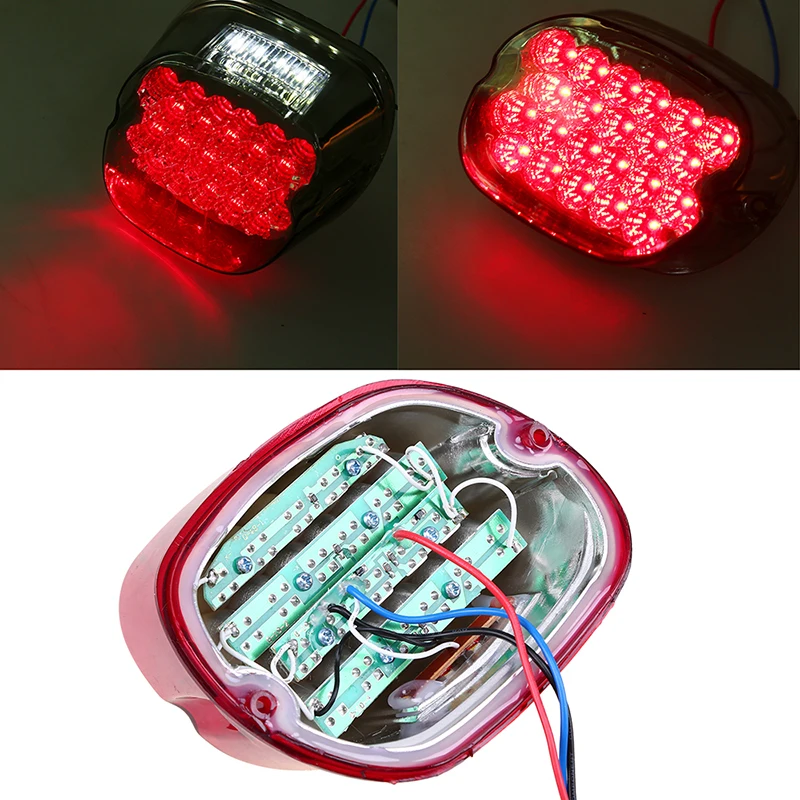 12V Motorcycle Tail Light Indicator Lamp LED Tail Stop Light for Harley Motorcycles Decorative Red Tail Light Accessories
12V Motorcycle Tail Light Indicator Lamp LED Tail Stop Light for Harley Motorcycles Decorative Red Tail Light Accessories