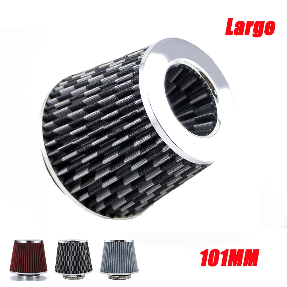 Universal Car Air Filter Cold Air Intake Kit High Flow Sport Power Mesh Cone Air Filter 76 90 101mm
Universal Car Air Filter Cold Air Intake Kit High Flow Sport Power Mesh Cone Air Filter 76 90 101mm
