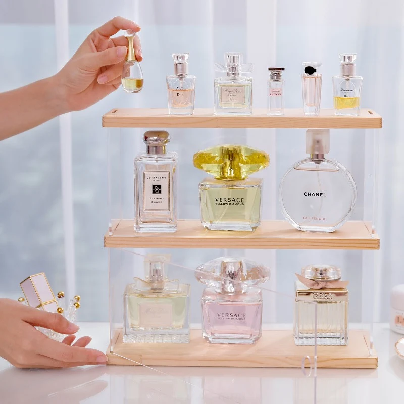 Transparent Plastic Wooden Base Storage Box Dust-proof Dust-proof Multi-layer Toy Finishing Skin Care Cosmetics Display Cabinet
Transparent Plastic Wooden Base Storage Box Dust-proof Dust-proof Multi-layer Toy Finishing Skin Care Cosmetics Display Cabinet