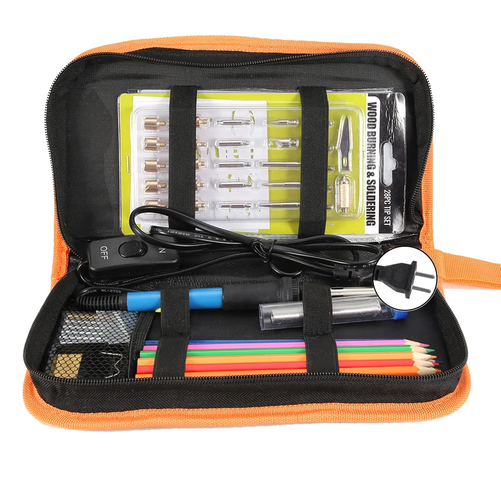 60PCS 60W Electric Soldering Iron Adjustable Temperature Welding Multimeter Tool(US plug 110V) Electric
60PCS 60W Electric Soldering Iron Adjustable Temperature Welding Multimeter Tool(US plug 110V) Electric
