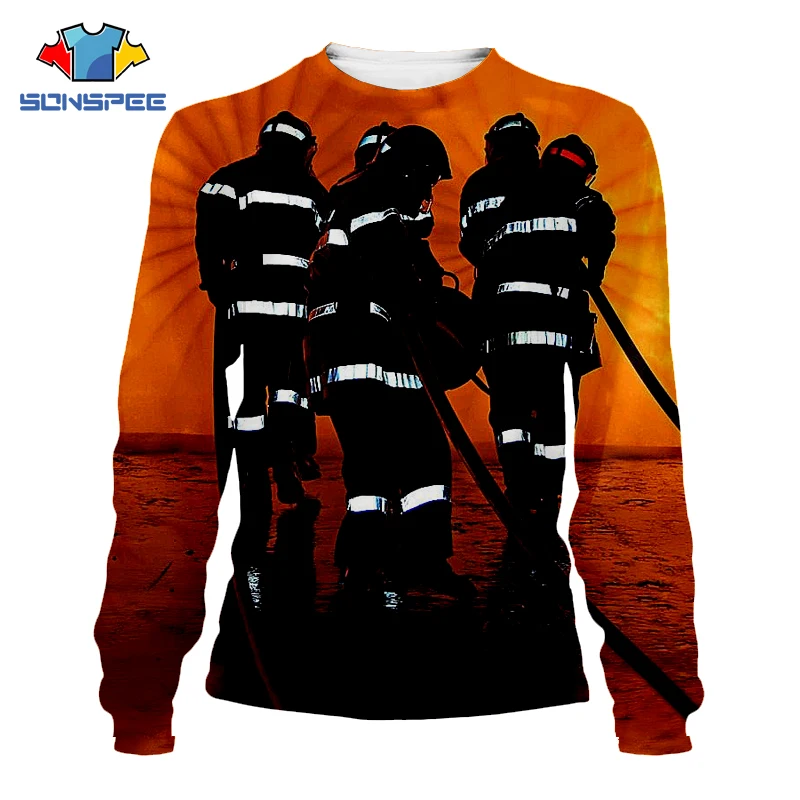 SONSPEE Harajuku Firefighter 3D Printing Mens Top Long Sleeve Sweatshirt Hip Hop Ladies Pullover Casual Fashion Loose Jacket Top
SONSPEE Harajuku Firefighter 3D Printing Mens Top Long Sleeve Sweatshirt Hip Hop Ladies Pullover Casual Fashion Loose Jacket Top