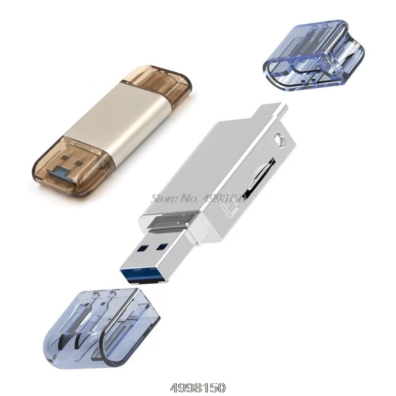 2в1 USB 3 0 Type C для Micro SD TF карта памяти Huawei NM Nano Прямая поставка|Чистящие