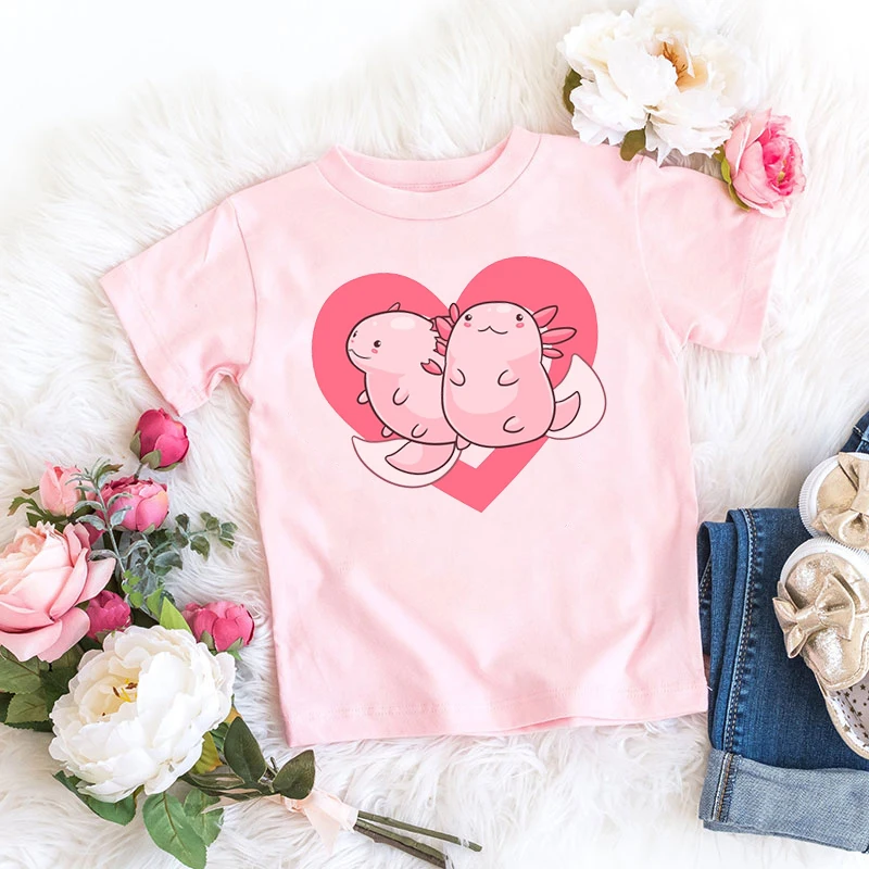 Cute Giraffe Deer Lover Heart Print T Shirt Kawaii Animal Love T Shirts Cartoon Kid Clothes Girl Summer Tops T-Shirt Lovely Gift
Cute Giraffe Deer Lover Heart Print T Shirt Kawaii Animal Love T Shirts Cartoon Kid Clothes Girl Summer Tops T-Shirt Lovely Gift