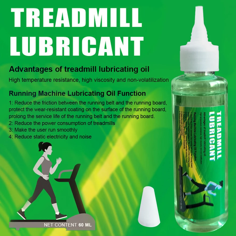 60ML Treadmill Lubricant Odorless Non-toxic Smooth Household Fitness Equipment Maintenance 
60ML Treadmill Lubricant Odorless Non-toxic Smooth Household Fitness Equipment Maintenance