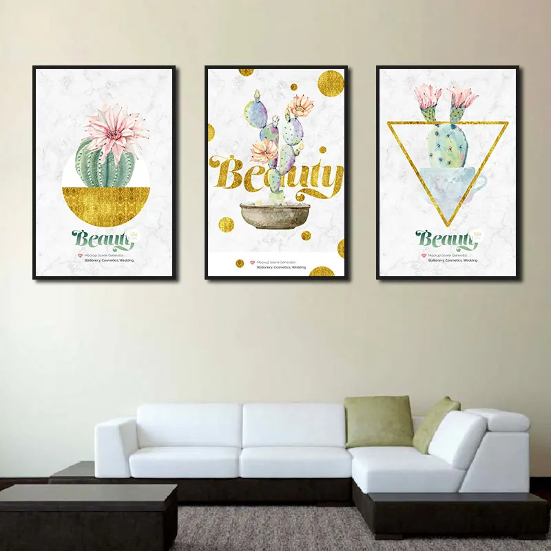 Modern Golden Cactus Canvas Painting Home Decoration Still Life Fresh Posters and Prints Wall Pictures for Living Room Bedroom
Modern Golden Cactus Canvas Painting Home Decoration Still Life Fresh Posters and Prints Wall Pictures for Living Room Bedroom