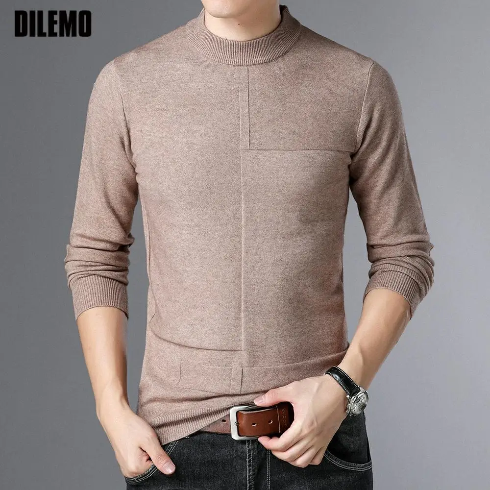 New Brand Knit Pullover Crew Neck Sweater Autum Winter Solid Color Simple Casual Men Jumper Fashion Top Quality Clothing 2021
New Brand Knit Pullover Crew Neck Sweater Autum Winter Solid Color Simple Casual Men Jumper Fashion Top Quality Clothing 2021