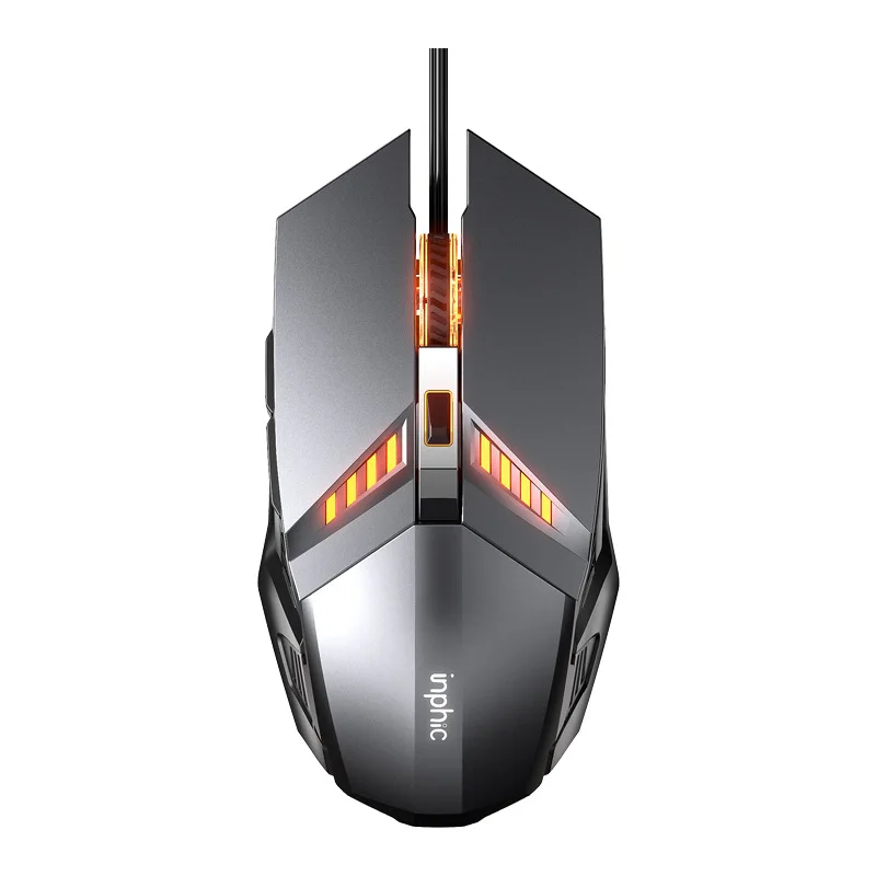 Wired Gaming Mouse Mice 4800DPI E-sports Game Metal Manipulator Mouse Optical Sensor 6 Independently Buttons Laptop PC Gamer
Wired Gaming Mouse Mice 4800DPI E-sports Game Metal Manipulator Mouse Optical Sensor 6 Independently Buttons Laptop PC Gamer