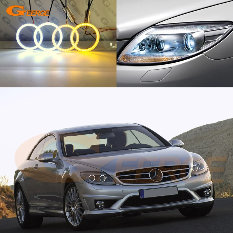 Для MERCEDES BENZ W216 C216 CL63 CL65 CL600 CL550 ультра яркий ремонтный Дневной светильник с поворотным сигналом SMD СВЕТОДИОДНЫЙ ангельские глазки halo rings
Для MERCEDES BENZ W216 C216 CL63 CL65 CL600 CL550 ультра яркий ремонтный Дневной светильник с поворотным сигналом SMD СВЕТОДИОДНЫЙ ангельские глазки halo rings