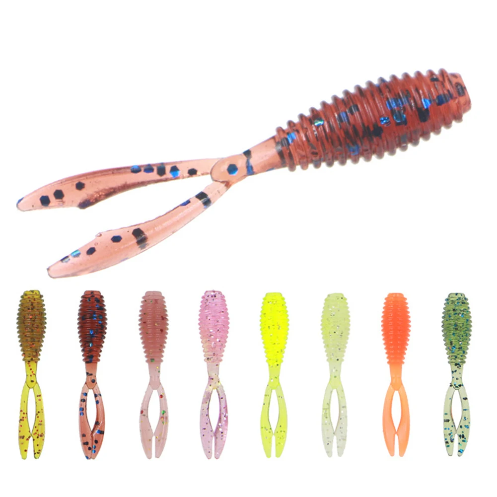 10pcs 0.4g Fishing Soft Lures 35cm Swimbait Split Tail Artificial Wobbler Jigging Jerkbait Shad Worm Bait Fishing Accessories
10pcs 0.4g Fishing Soft Lures 35cm Swimbait Split Tail Artificial Wobbler Jigging Jerkbait Shad Worm Bait Fishing Accessories