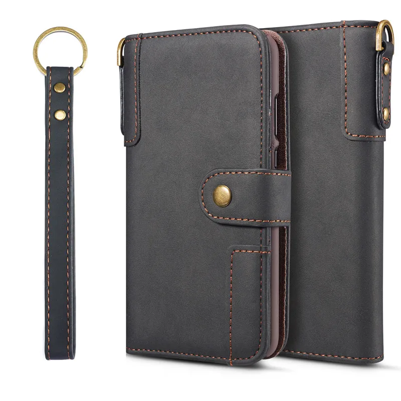 Cowhide Leather Wallet Case For Samsung Galaxy Note 10 Flip Cover Card Slots With Lanyard For Samsung Galaxy Note 10 Plus
Cowhide Leather Wallet Case For Samsung Galaxy Note 10 Flip Cover Card Slots With Lanyard For Samsung Galaxy Note 10 Plus